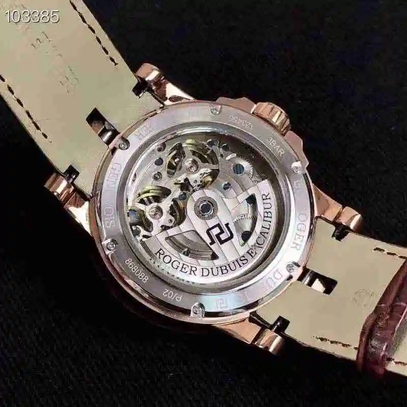 General Watches Roger Duby White 490 Rose Black 510 Watch view 4