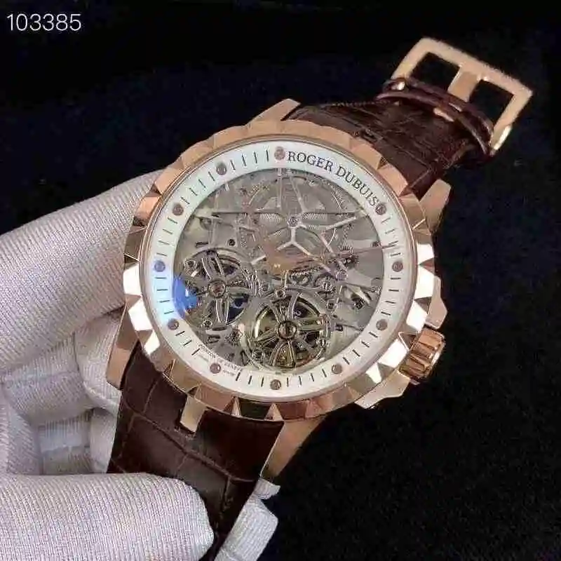 General Watches Roger Duby White 490 Rose Black 510 Watch view 5
