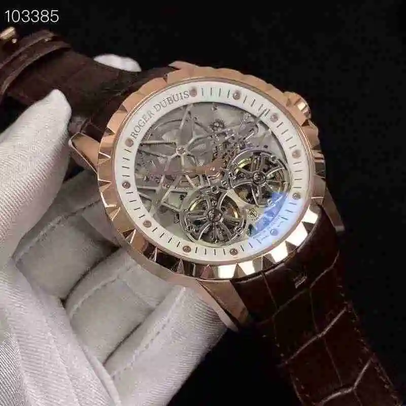 General Watches Roger Duby White 490 Rose Black 510 Watch view 6