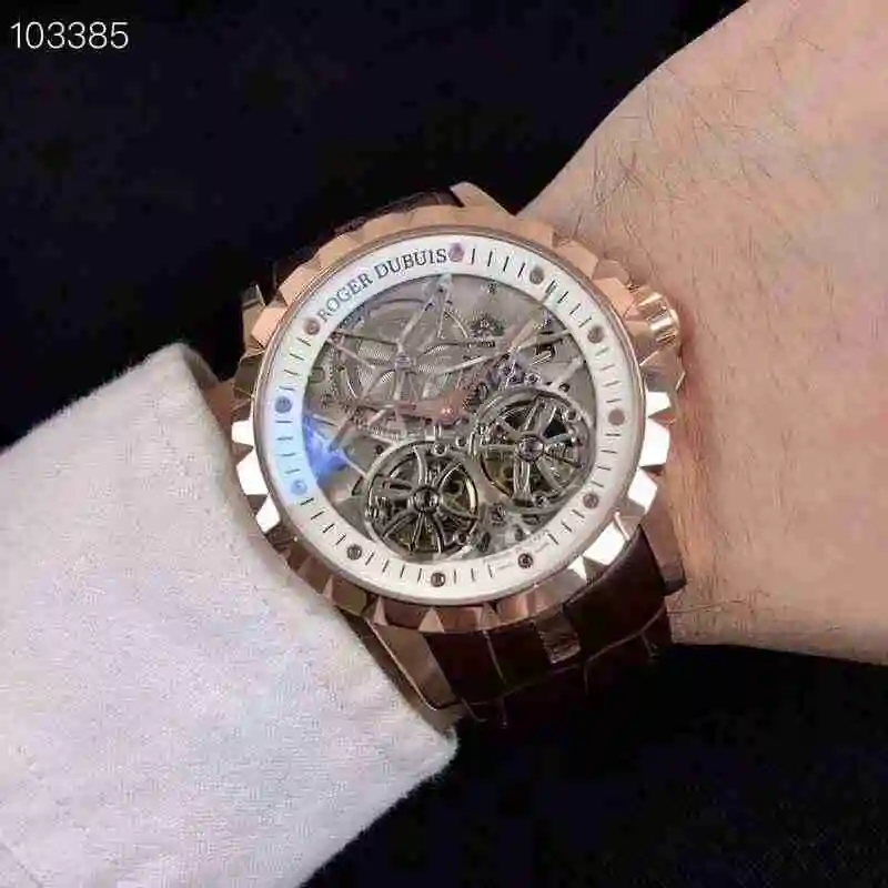 General Watches Roger Duby White 490 Rose Black 510 Watch view 7