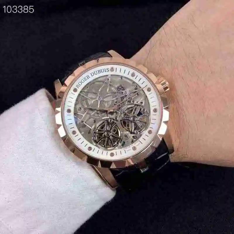 General Watches Roger Duby White 490 Rose Black 510 Watch view 8