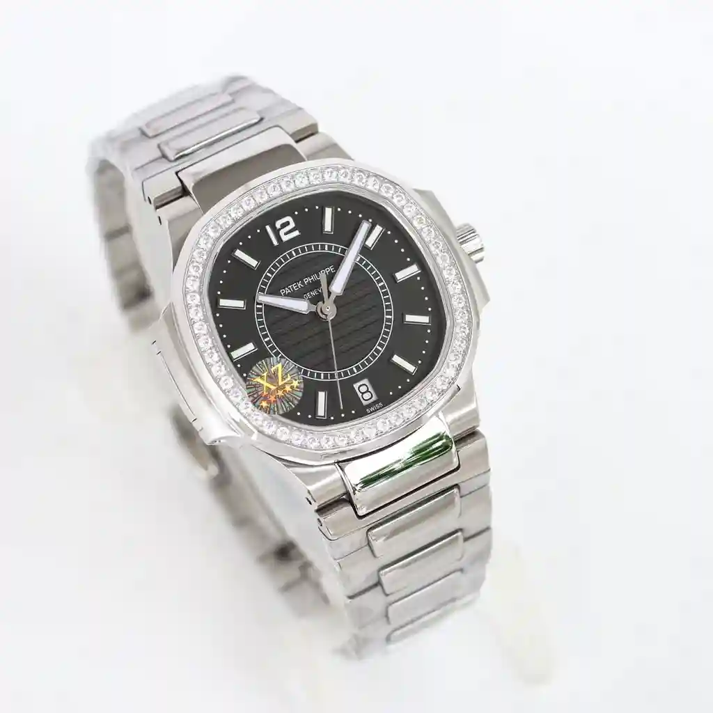 General Watches Patek Philippe 1550 Diamond+50 Watch view 9