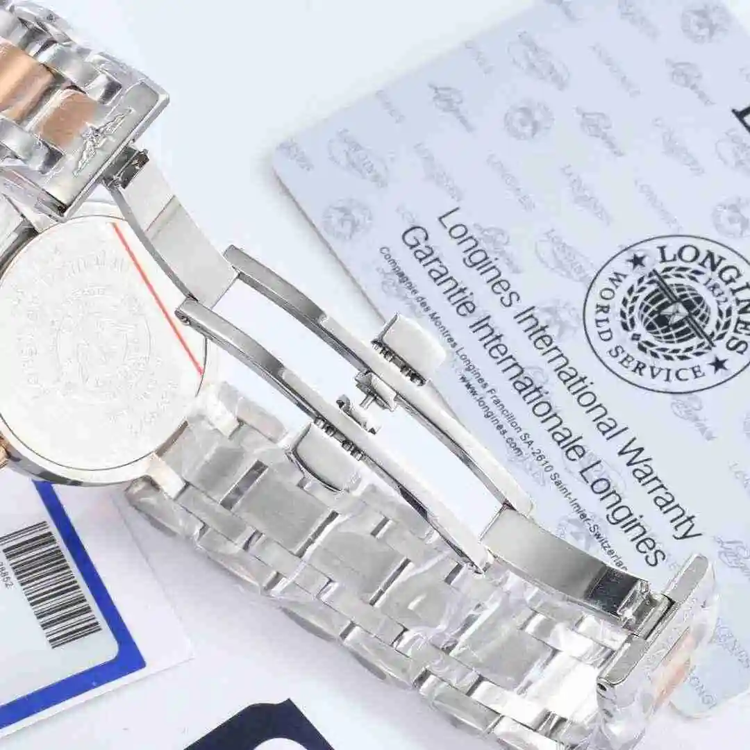 General Watches Longines Watch Women's Watch Paired with Original Fully Automatic Mechanical Movement Top grade 316 Precision Steel Case with Mineral Super Strong Mirror Diameter 30mm KK02450 4 view 3