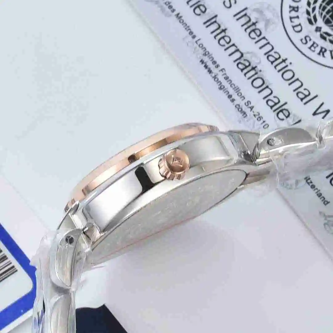 General Watches Longines Watch Women's Watch Paired with Original Fully Automatic Mechanical Movement Top grade 316 Precision Steel Case with Mineral Super Strong Mirror Diameter 30mm KK02450 4 view 6