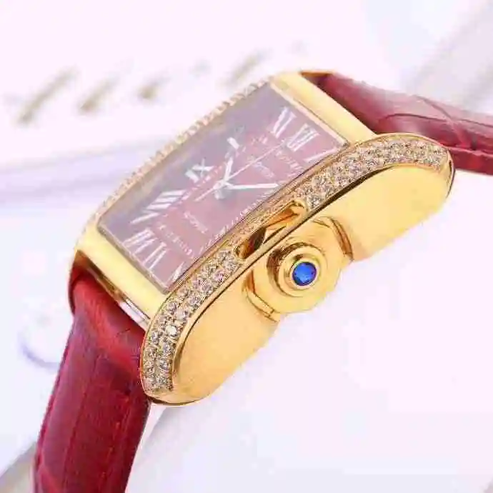 General Watches Cartier Belt White 650 Gold 700 Steel Belt White 700 Gold 800 Diamond+50 Watch view 4