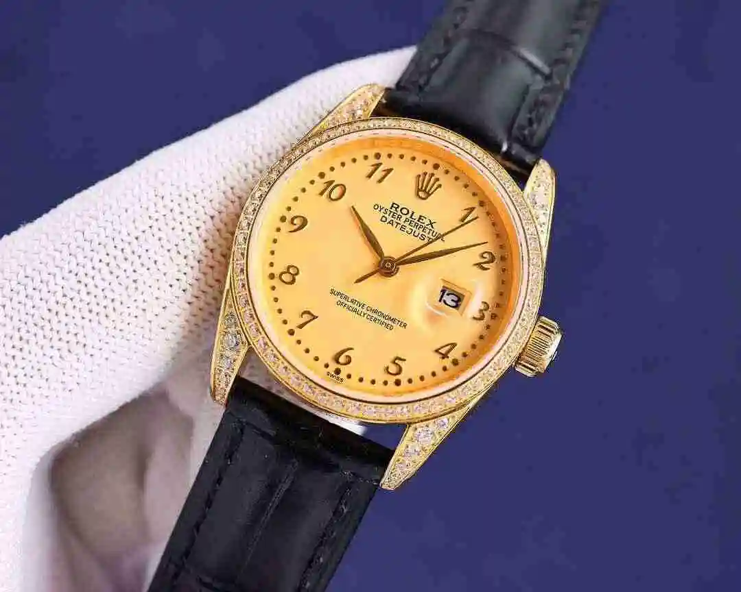 General Watches Rolex Watch Women's Watch Paired with Original Fully Automatic Mechanical Movement Top Grade 316 Precision Steel Case with Mineral Super Strong Mirror Diameter 32mm kk07500 1 view 4
