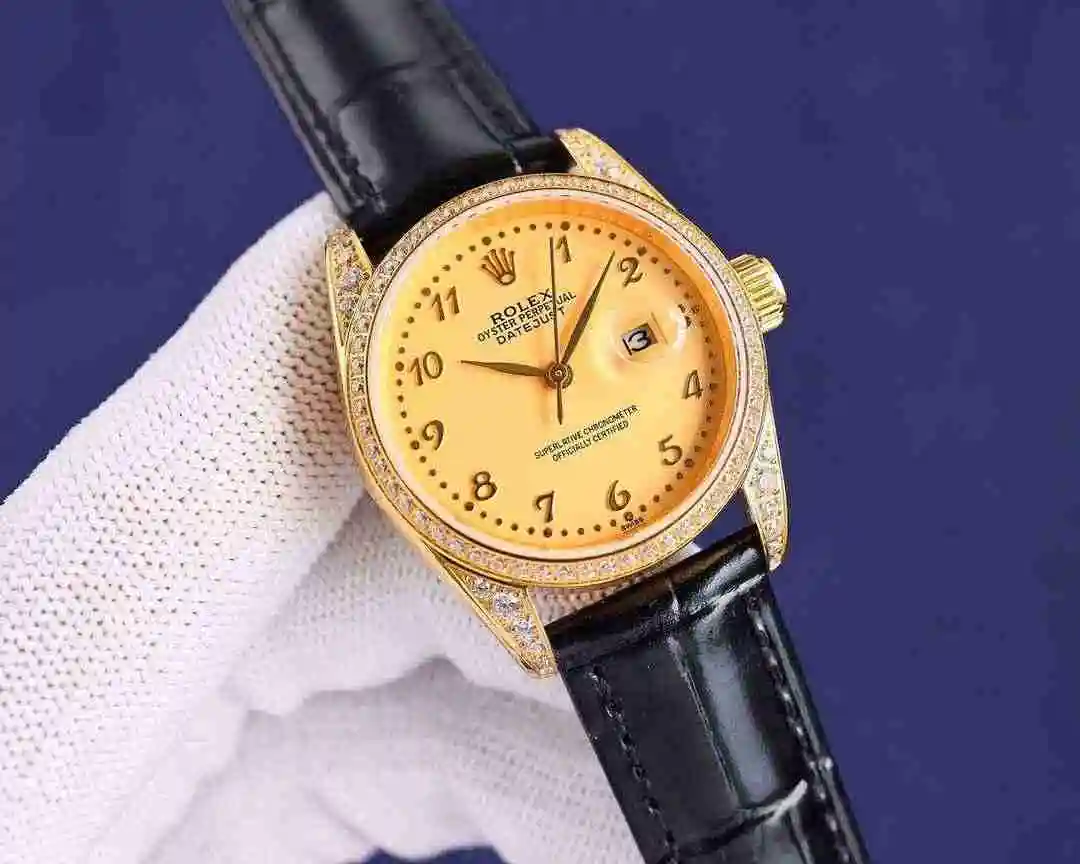 General Watches Rolex Watch Women's Watch Paired with Original Fully Automatic Mechanical Movement Top Grade 316 Precision Steel Case with Mineral Super Strong Mirror Diameter 32mm kk07500 1 view 6