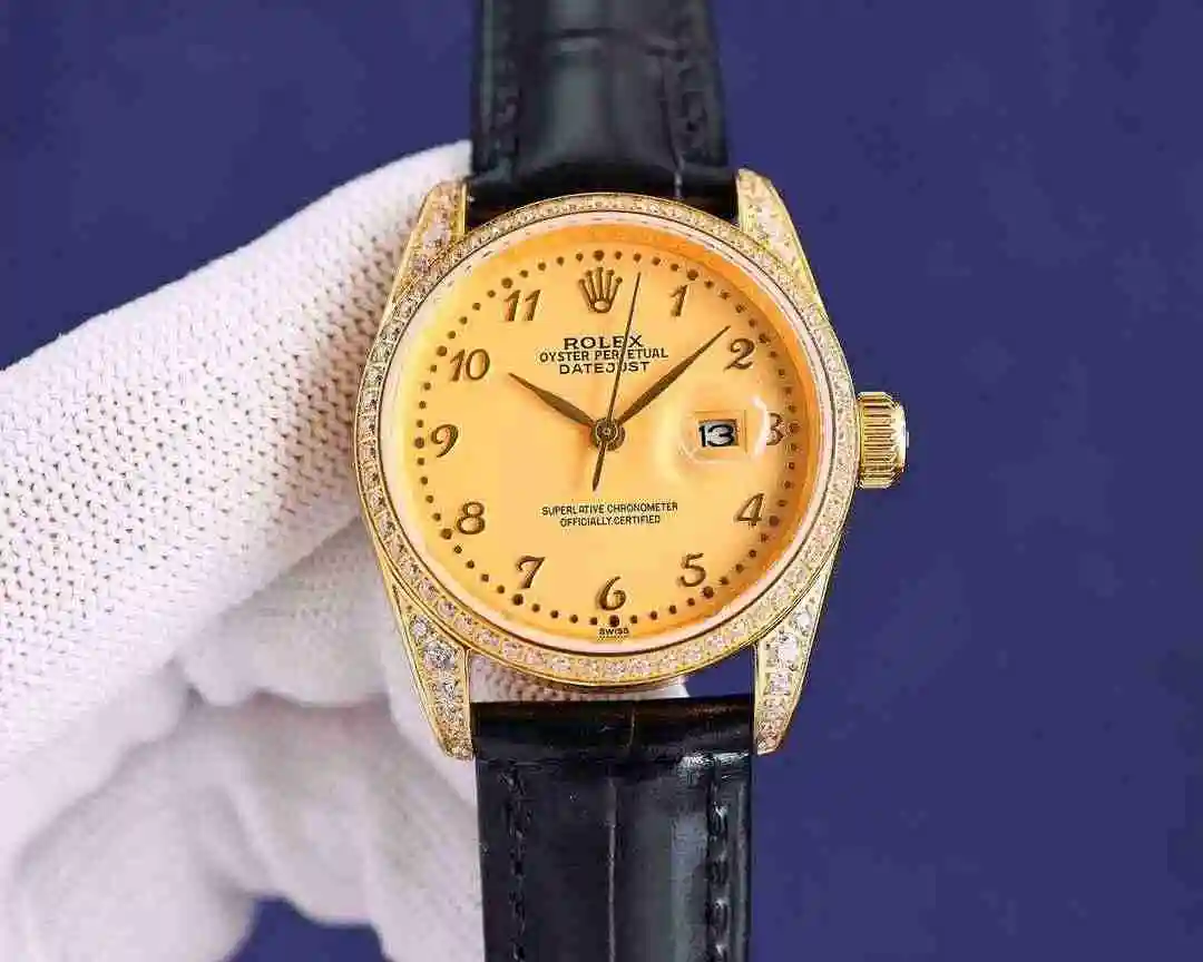 General Watches Rolex Watch Women's Watch Paired with Original Fully Automatic Mechanical Movement Top Grade 316 Precision Steel Case with Mineral Super Strong Mirror Diameter 32mm kk07500 1 view 7