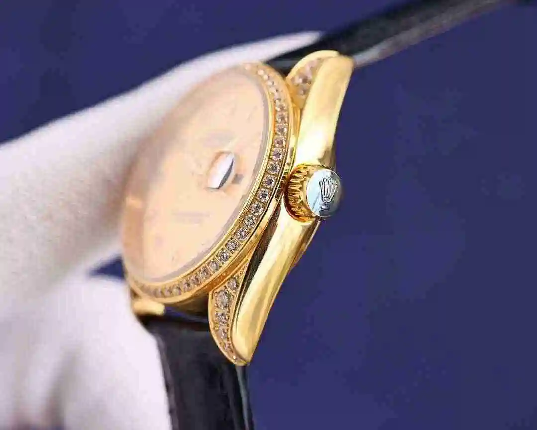 General Watches Rolex Watch Women's Watch Paired with Original Fully Automatic Mechanical Movement Top Grade 316 Precision Steel Case with Mineral Super Strong Mirror Diameter 32mm kk07500 1 view 9