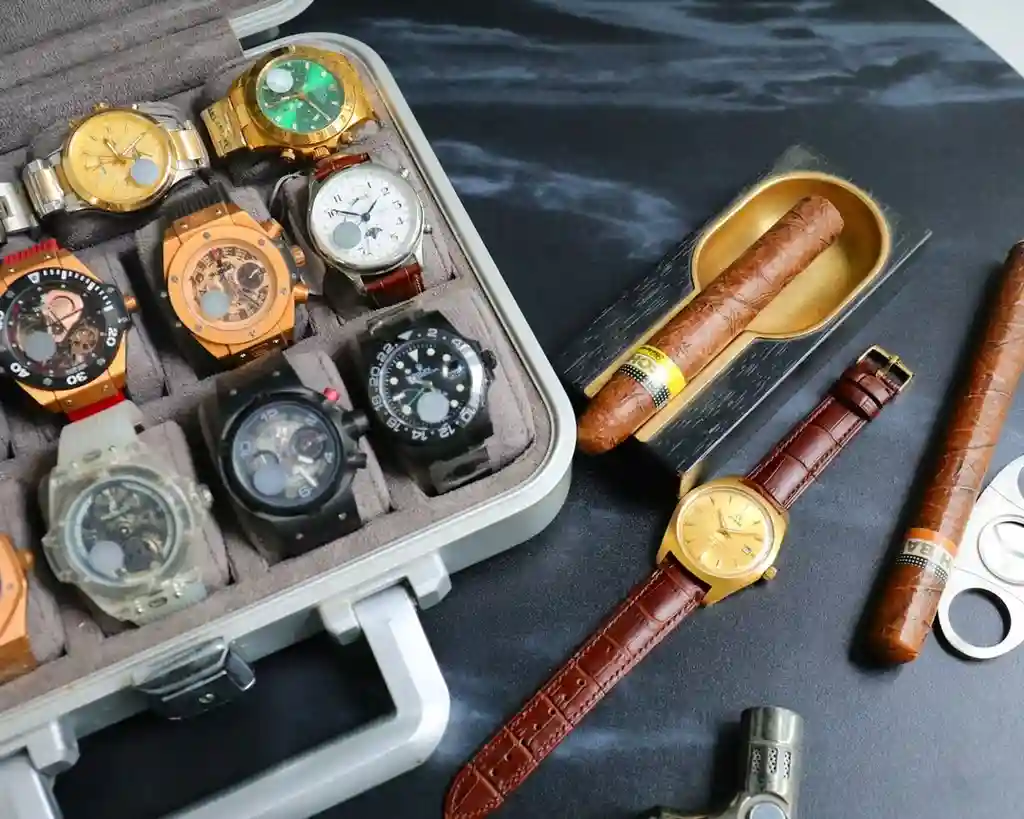 General Watches Advanced customized version of the new Omega Omega men's watch, using fully automatic mechanical movement, imported calfskin strap, mineral super mirror, diameter 40mm DMA8805450 view 6