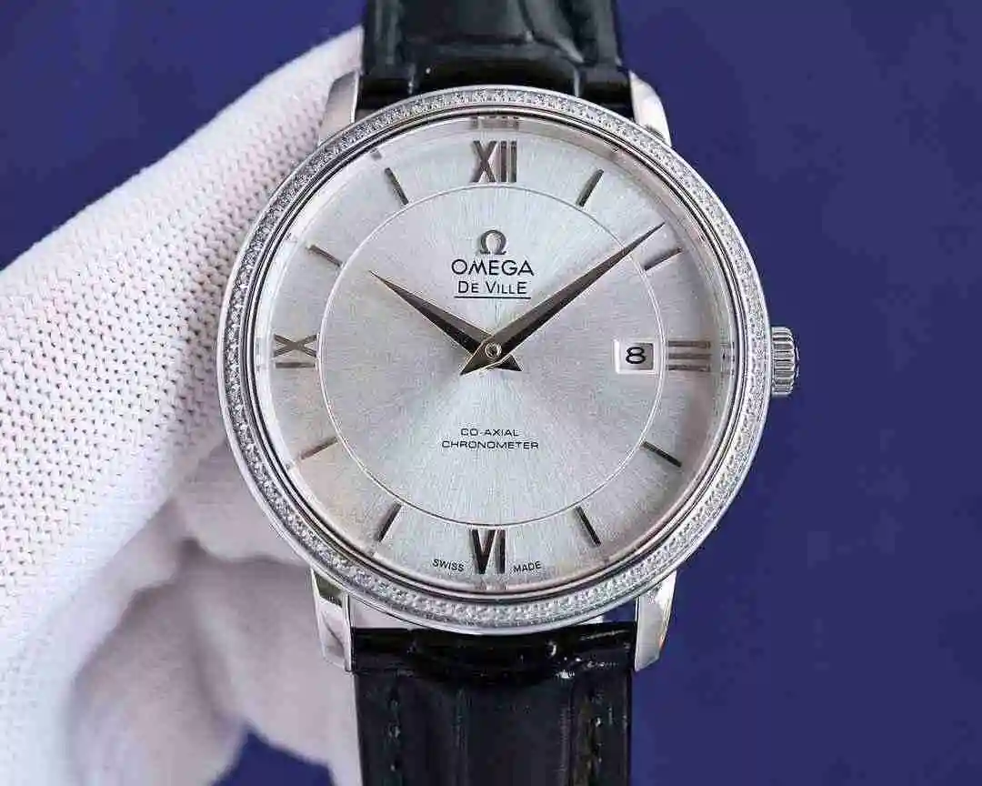 General Watches Omega Watch Men's Watch Paired with Original Fully Automatic Mechanical Movement, Top Grade 316 Precision Steel Case with Mineral Super Strong Mirror Diameter 39mm kk05700 view 8