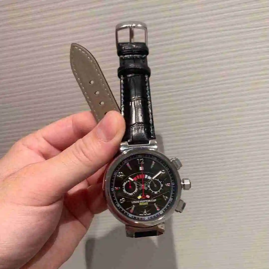General Watches LV watch for men with original fully automatic mechanical movement, top grade 316 precision steel case with mineral super strong mirror diameter 41mm KK02950 view 7