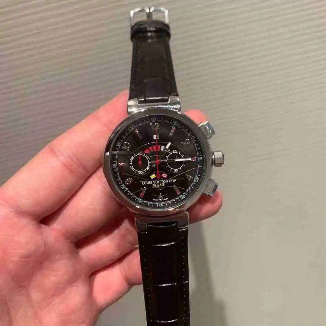 General Watches LV watch for men with original fully automatic mechanical movement, top grade 316 precision steel case with mineral super strong mirror diameter 41mm KK02950 view 9