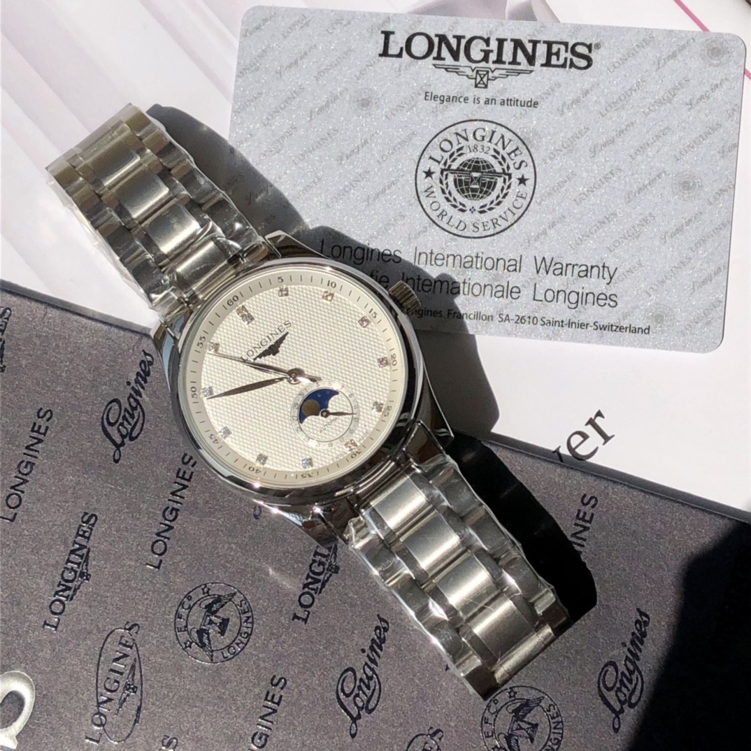 Longines Stainless Steel 42mm Watch view 3