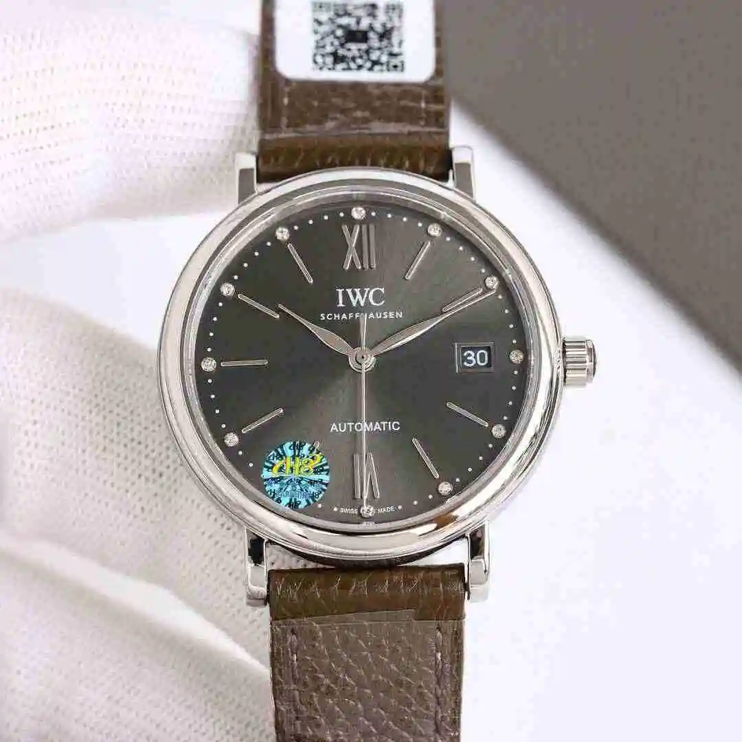 General Watches IWC Wanguo Watch Women's Watch Paired with Original Fully Automatic Mechanical Movement Top Grade 316 Precision Steel Case with Mineral Super Strong Mirror Diameter 37mm kk09800 4 view 5