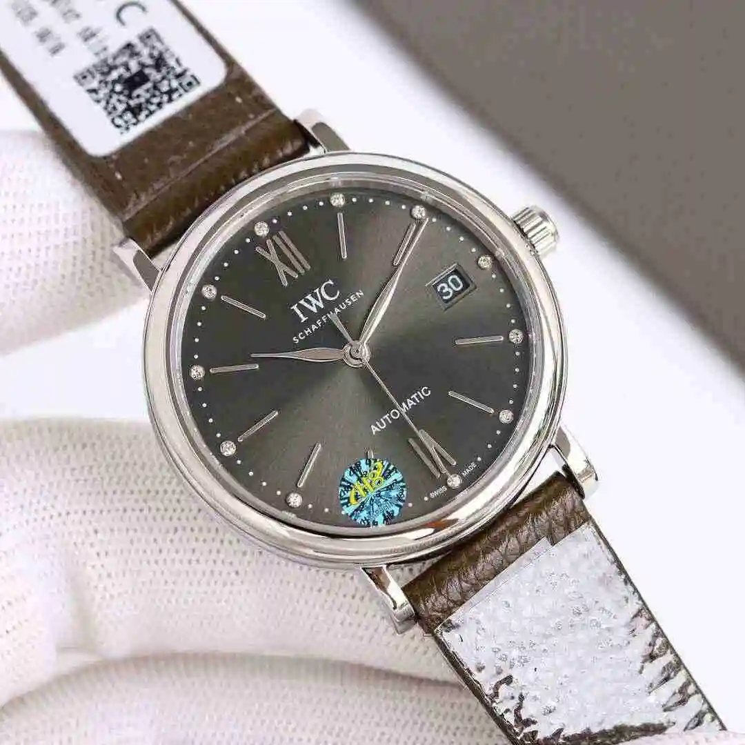 General Watches IWC Wanguo Watch Women's Watch Paired with Original Fully Automatic Mechanical Movement Top Grade 316 Precision Steel Case with Mineral Super Strong Mirror Diameter 37mm kk09800 4 view 6