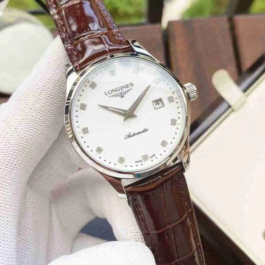 General Watches Longines Watch Men's Watch Paired with Original Fully Automatic Mechanical Movement Top Grade 316 Precision Steel Case with Mineral Super Strong Mirror Diameter 40mm KK04250 8 view 6