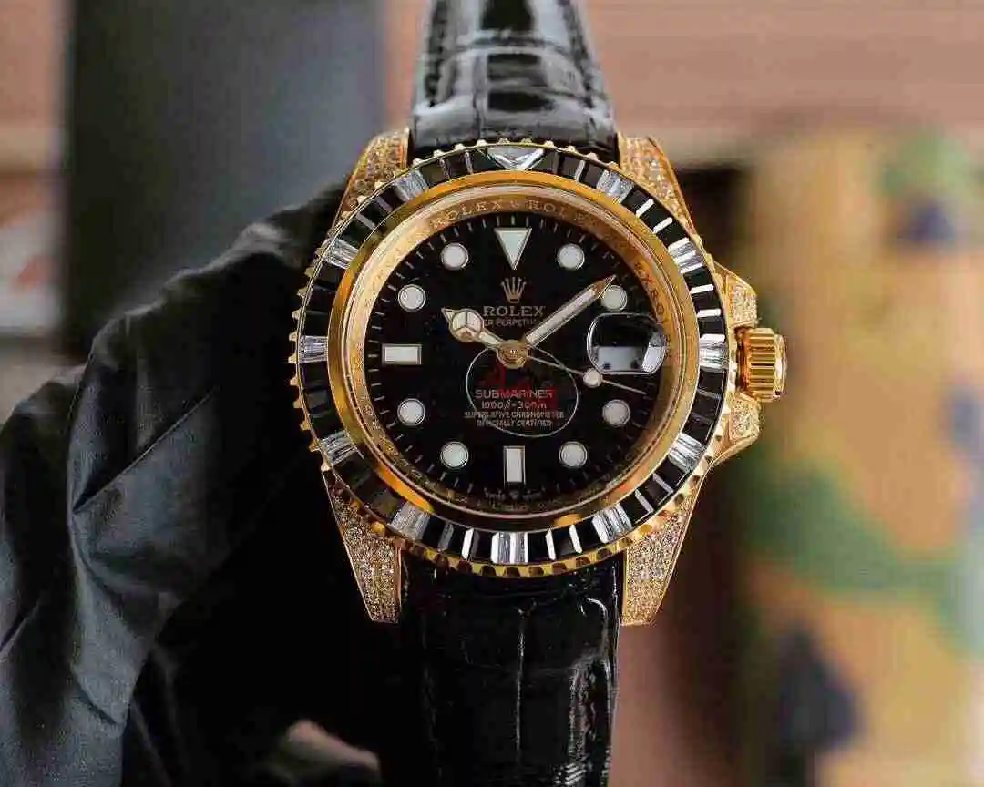 General Watches Rolex Watch Men's Watch Paired with Original Fully Automatic Mechanical Movement Top Grade 316 Precision Steel Case with Mineral Super Strong Mirror Diameter 40mm KK06350 view 2