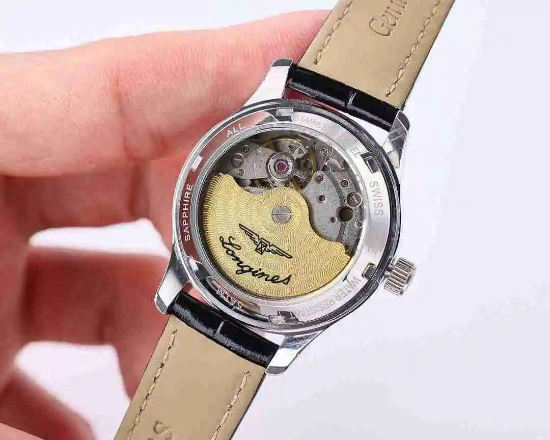 General Watches Longines watch for women with original fully automatic mechanical movement, top grade 316 precision steel case with mineral super strong mirror diameter 33mm kk07800 view 2