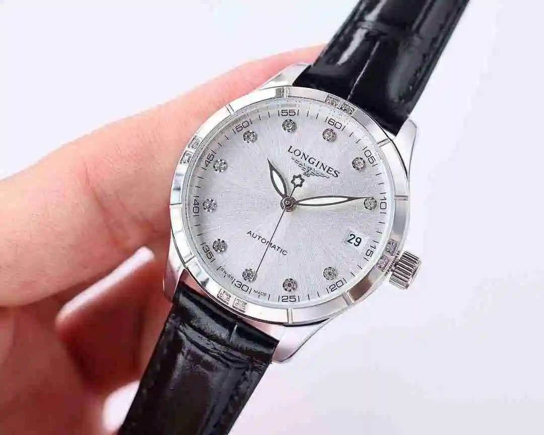 General Watches Longines watch for women with original fully automatic mechanical movement, top grade 316 precision steel case with mineral super strong mirror diameter 33mm kk07800 view 5