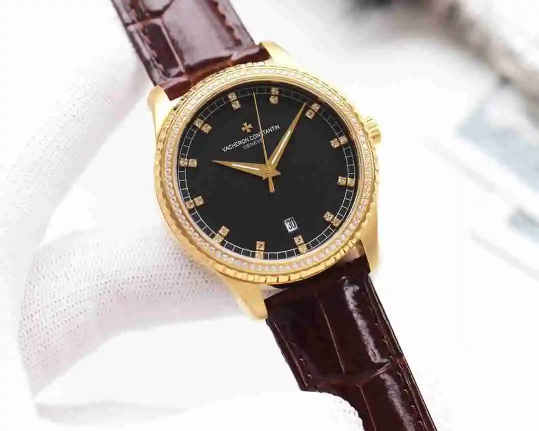 General Watches Vacheron Constantin Jiangshi Danton Watch Men's Watch Paired with Original Fully Automatic Mechanical Movement, Top Grade 316 Precision Steel Case with Mineral Super Strong Mirror Diameter 41mm KK05250 view 7