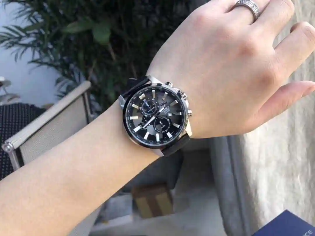 General Watches Casio watch for men with original fully automatic mechanical movement, top grade 316 precision steel case with mineral super strong mirror diameter 40mm KK02250 1 view 3