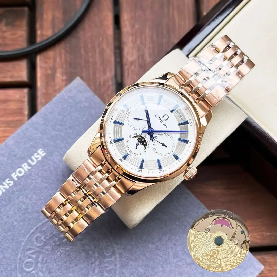 General Watches Watch Men's watch with original fully automatic mechanical movement, top-grade 316 stainless steel case and strap, mineral super mirror, diameter 40mm KK04250 view 5