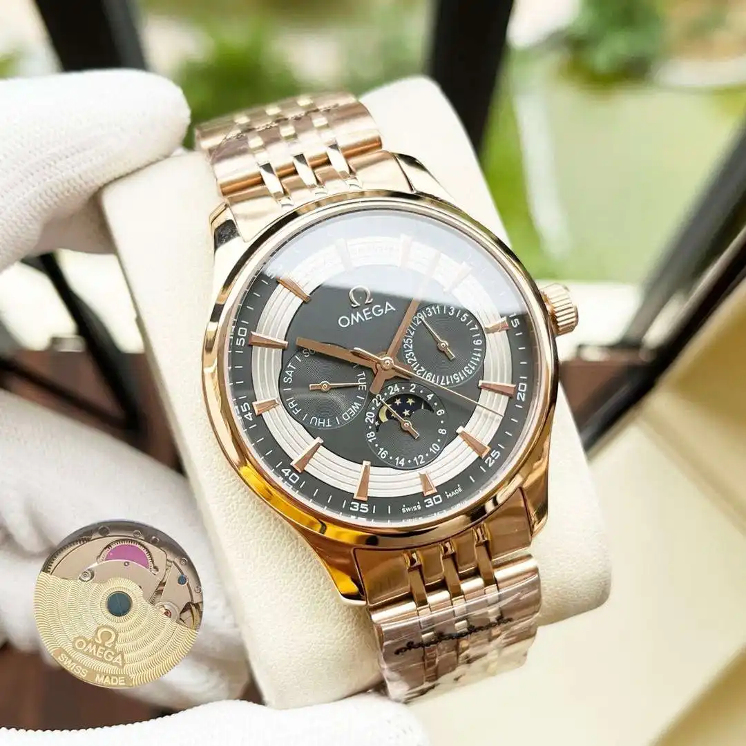 General Watches Watch Men's watch with original fully automatic mechanical movement, top-grade 316 stainless steel case and strap, mineral super mirror, diameter 40mm KK04250 view 6