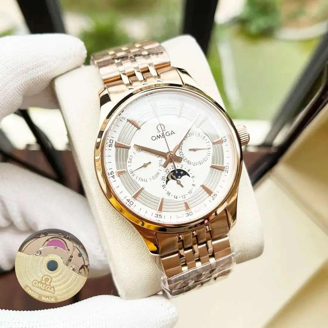 General Watches Watch Men's watch with original fully automatic mechanical movement, top-grade 316 stainless steel case and strap, mineral super mirror, diameter 40mm KK04250 view 7