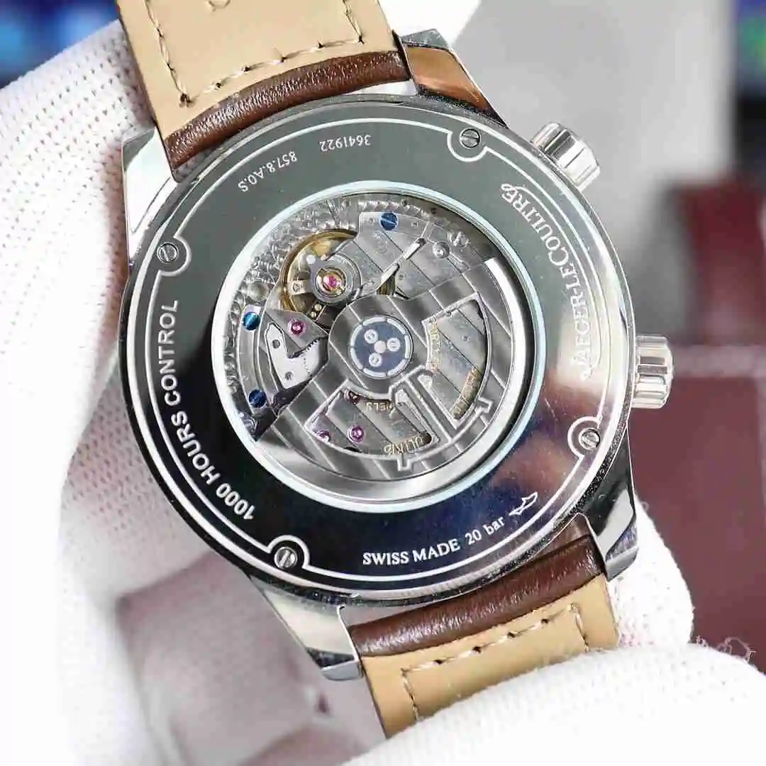 General Watches Jaeger-LeCoultre Jijia Watch Men's Watch Paired with Original Fully Automatic Mechanical Movement Top Grade 316 Precision Steel Case with Mineral Super Strong Mirror Diameter 41mm KK view 3