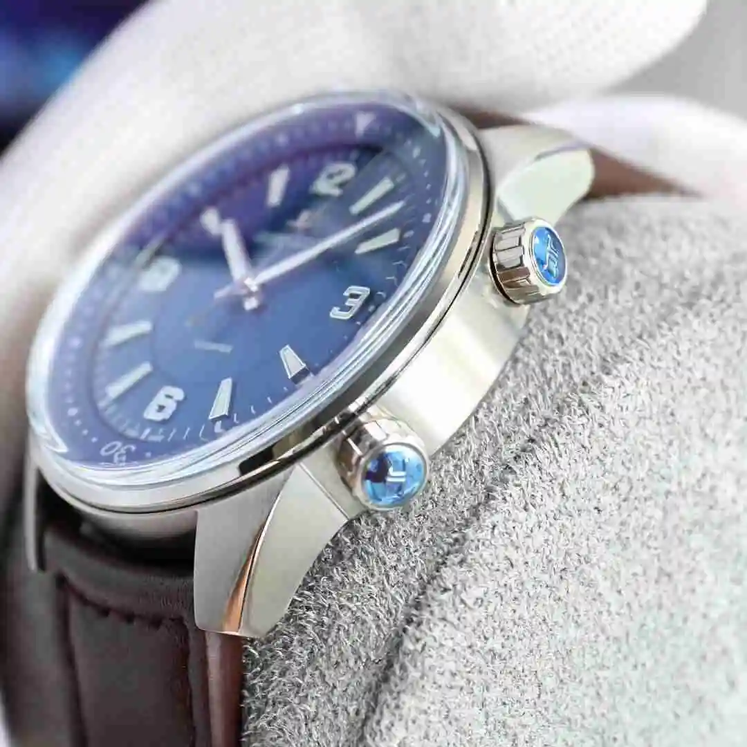 General Watches Jaeger-LeCoultre Jijia Watch Men's Watch Paired with Original Fully Automatic Mechanical Movement Top Grade 316 Precision Steel Case with Mineral Super Strong Mirror Diameter 41mm KK view 4