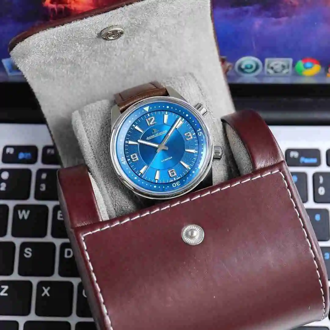 General Watches Jaeger-LeCoultre Jijia Watch Men's Watch Paired with Original Fully Automatic Mechanical Movement Top Grade 316 Precision Steel Case with Mineral Super Strong Mirror Diameter 41mm KK view 6