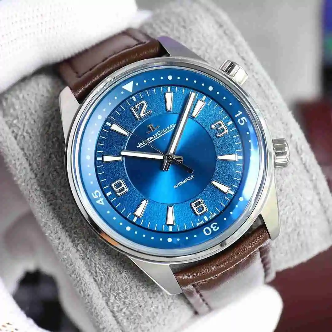 General Watches Jaeger-LeCoultre Jijia Watch Men's Watch Paired with Original Fully Automatic Mechanical Movement Top Grade 316 Precision Steel Case with Mineral Super Strong Mirror Diameter 41mm KK view 7