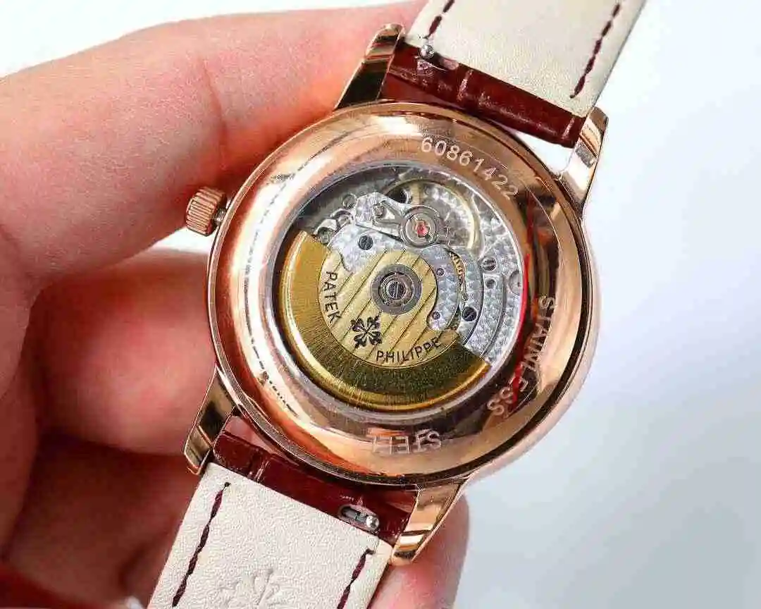General Watches Patek Philippe Watch Men's Watch Paired with Original Fully Automatic Mechanical Movement Top Grade 316 Precision Steel Case Case with Mineral Super Strong Mirror Diameter 40mm kk09800 1 view 3