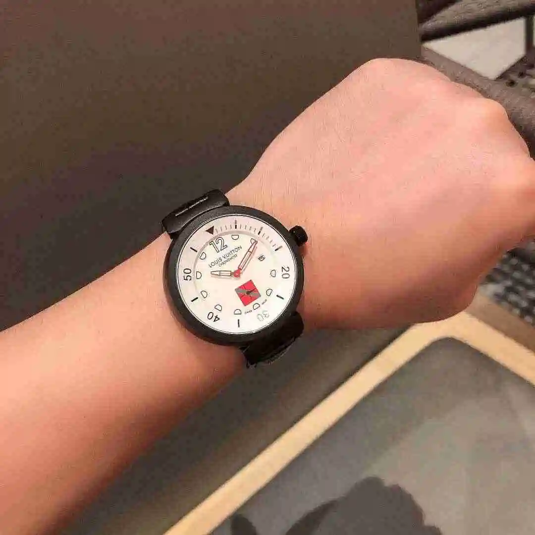 General Watches LV watch for men with original fully automatic mechanical movement, top grade 316 precision steel case with mineral super strong mirror diameter 42mm KK02750 1 view 5