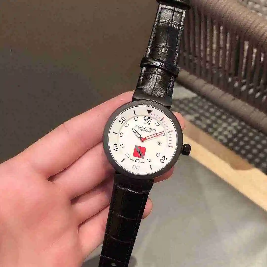 General Watches LV watch for men with original fully automatic mechanical movement, top grade 316 precision steel case with mineral super strong mirror diameter 42mm KK02750 1 view 7