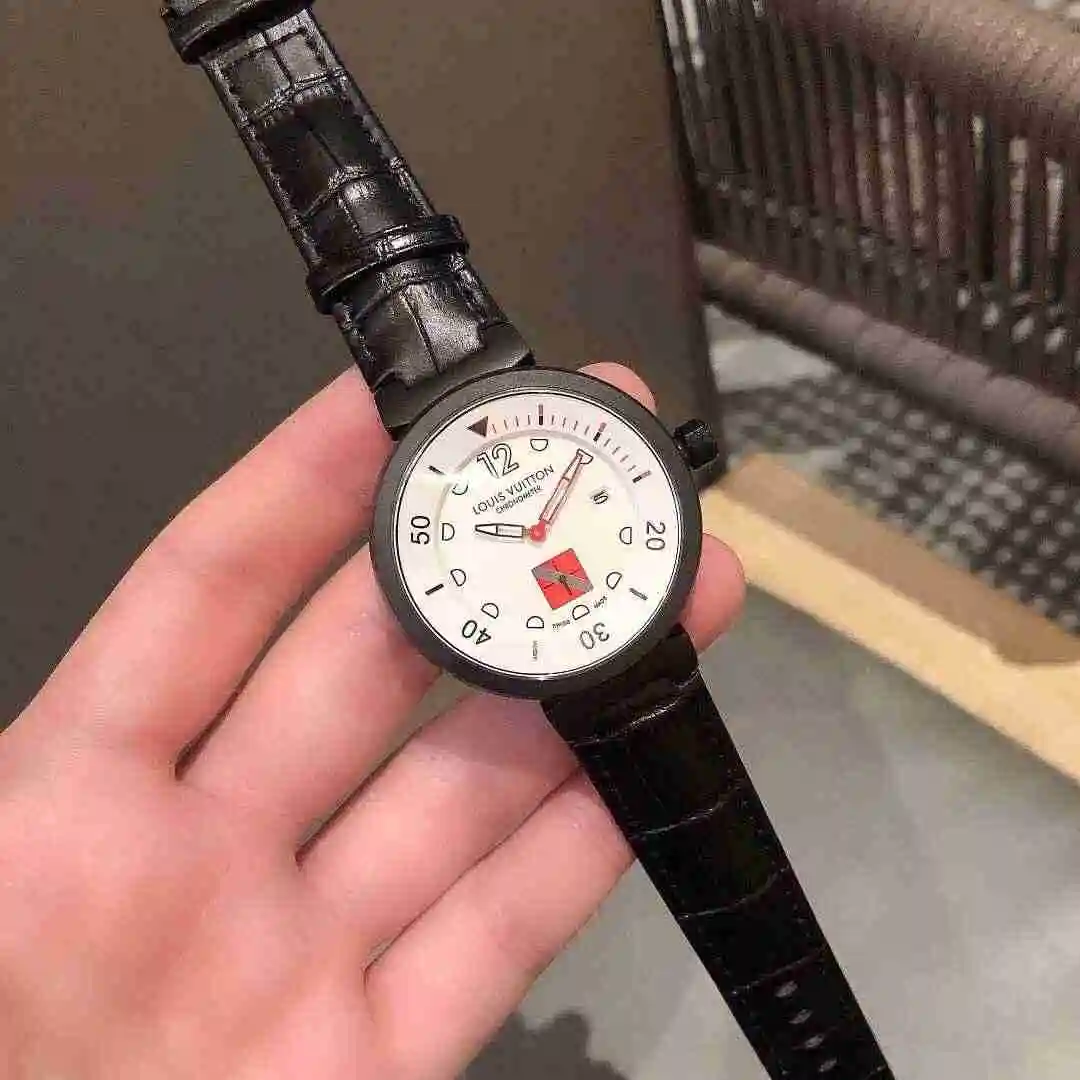 General Watches LV watch for men with original fully automatic mechanical movement, top grade 316 precision steel case with mineral super strong mirror diameter 42mm KK02750 1 view 9