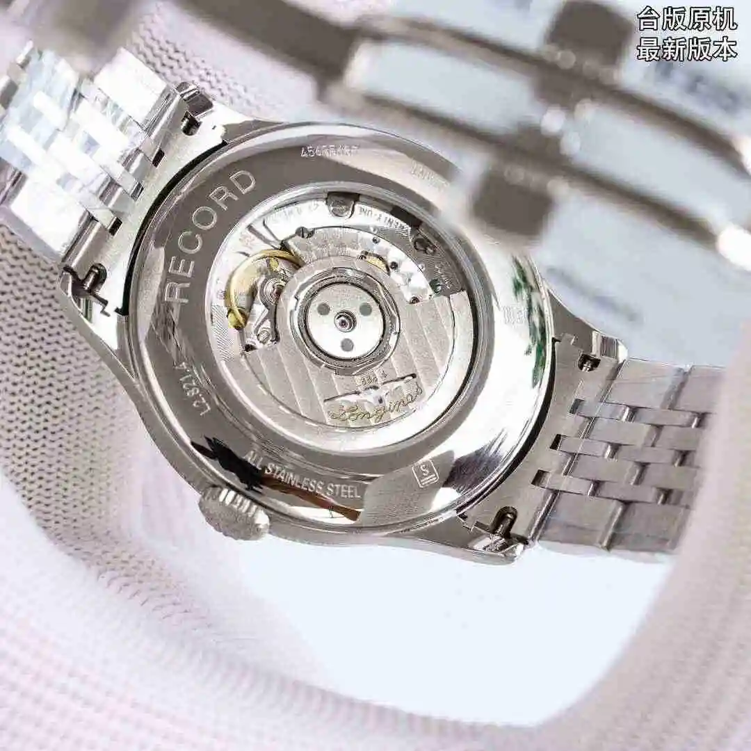 General Watches Longines watch for men with original fully automatic mechanical movement, top grade 316 precision steel case with mineral super strong mirror diameter of 39mm kk012500 view 3