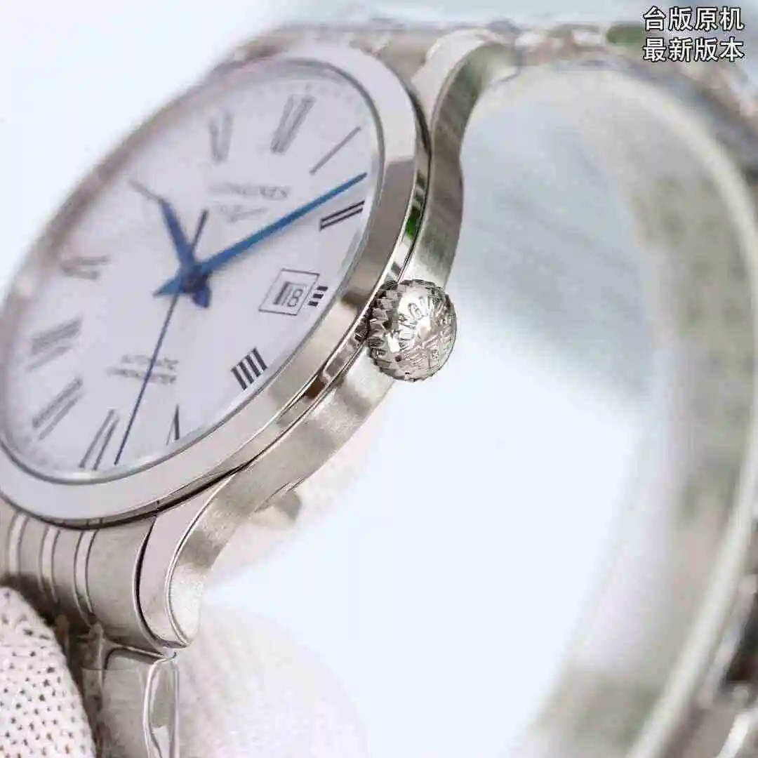 General Watches Longines watch for men with original fully automatic mechanical movement, top grade 316 precision steel case with mineral super strong mirror diameter of 39mm kk012500 view 6