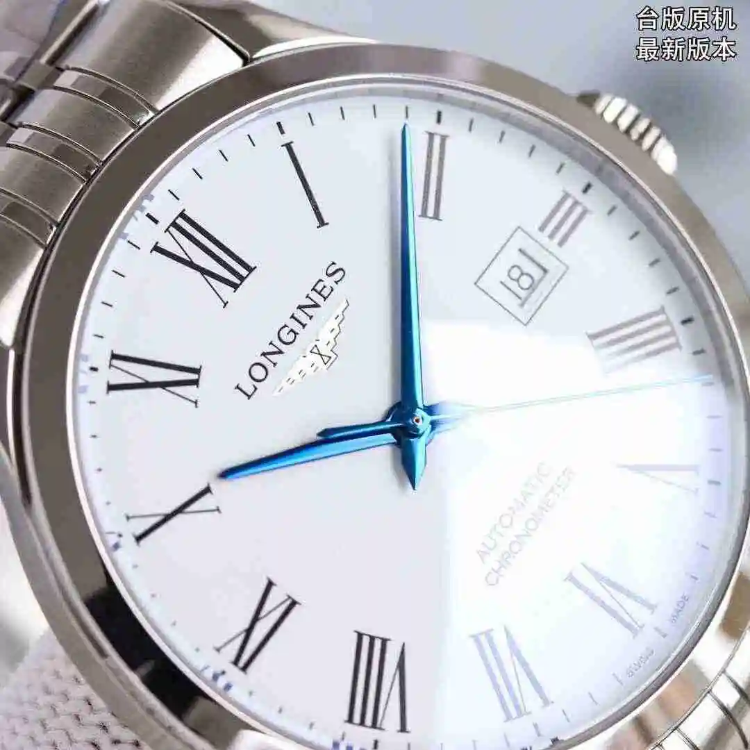 General Watches Longines watch for men with original fully automatic mechanical movement, top grade 316 precision steel case with mineral super strong mirror diameter of 39mm kk012500 view 7