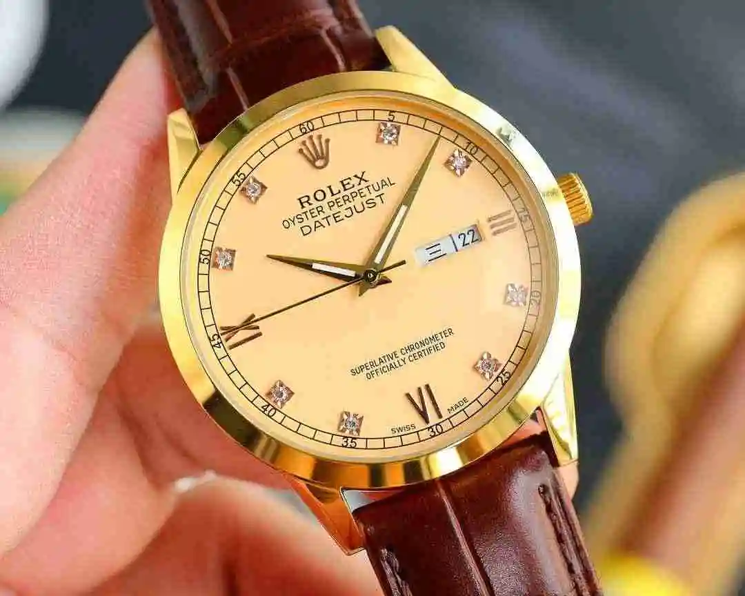 General Watches Rolex Labor Watch Men's Watch Paired with Original Fully Automatic Mechanical Movement Top Grade 316 Precision Steel Case with Mineral Super Strong Mirror Diameter 40mm DM1106500 view 5