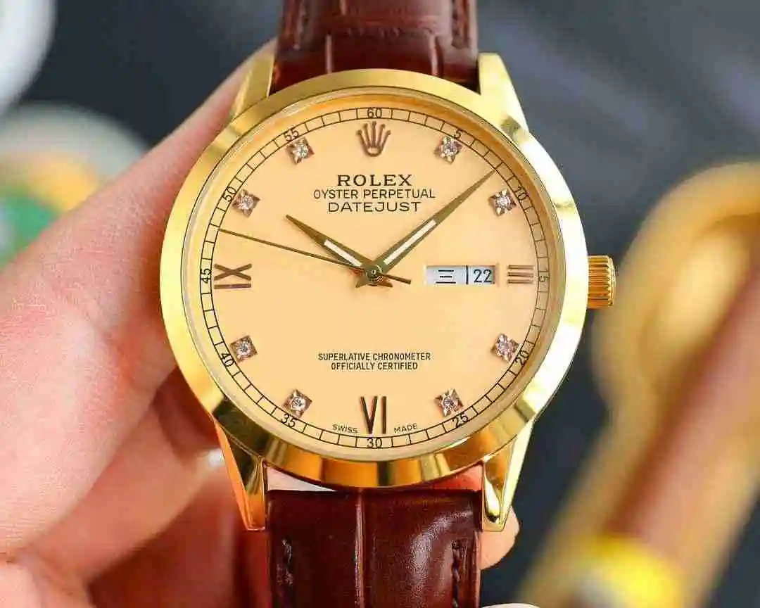 General Watches Rolex Labor Watch Men's Watch Paired with Original Fully Automatic Mechanical Movement Top Grade 316 Precision Steel Case with Mineral Super Strong Mirror Diameter 40mm DM1106500 view 6