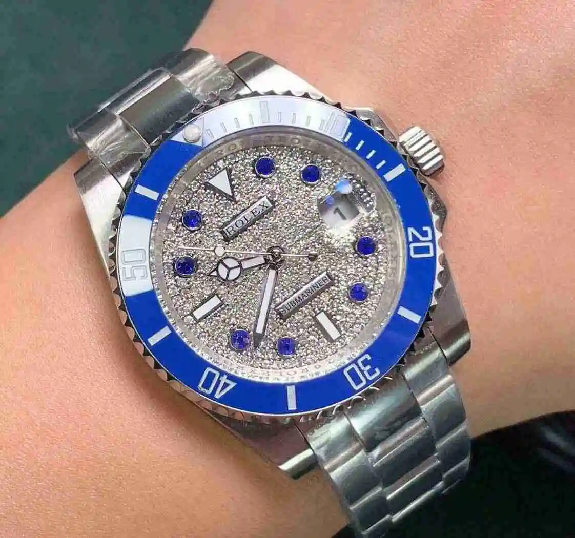 General Watches Rolex Watch Men's Watch Paired with Original Fully Automatic Mechanical Movement Top Grade 316 Precision Steel Case with Mineral Super Strong Mirror Diameter 40mm KK05250 1 view 3