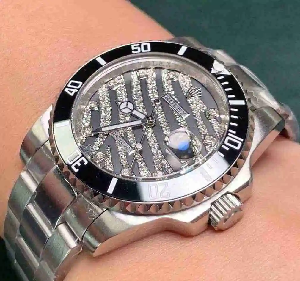 General Watches Rolex Watch Men's Watch Paired with Original Fully Automatic Mechanical Movement Top Grade 316 Precision Steel Case with Mineral Super Strong Mirror Diameter 40mm KK05250 1 view 7