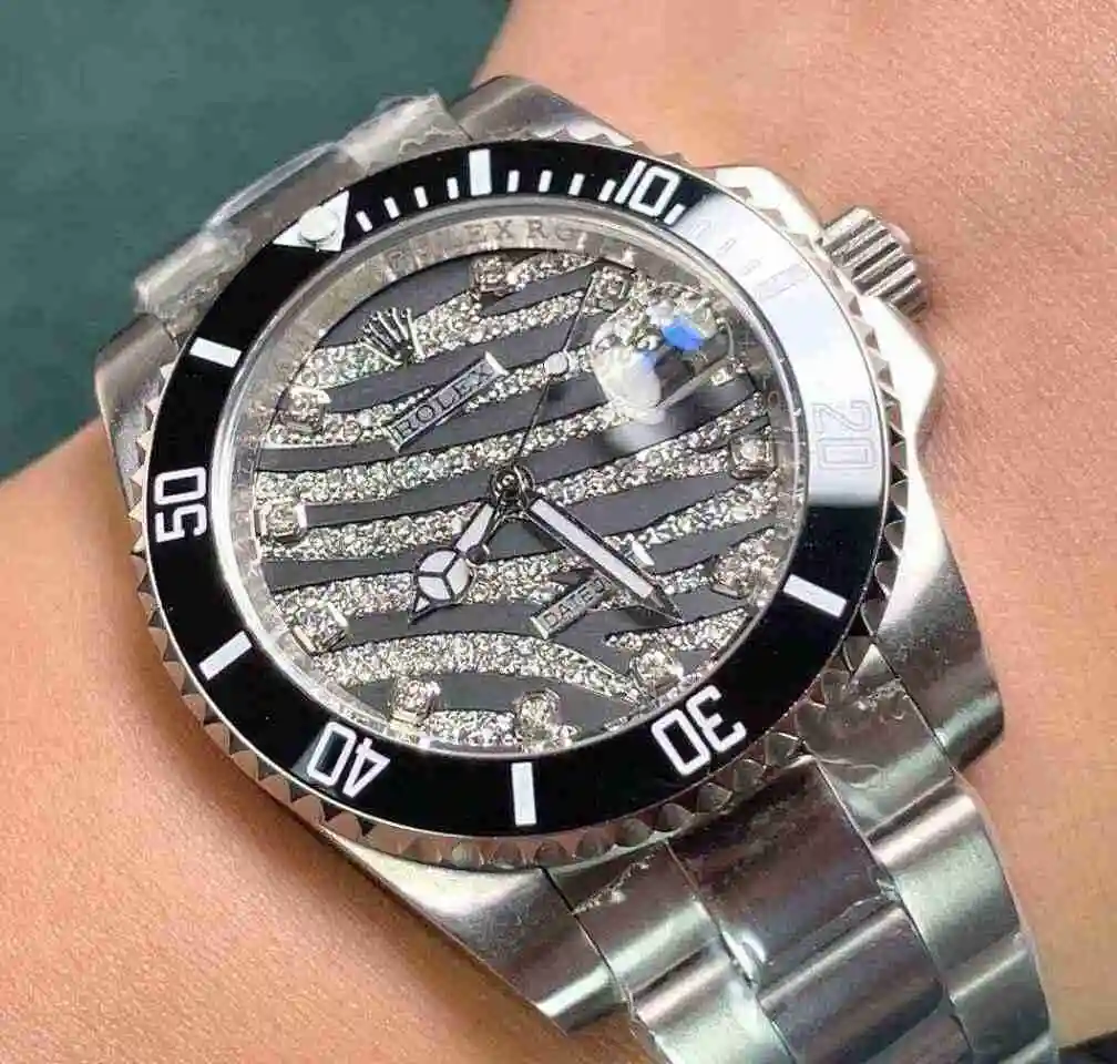 General Watches Rolex Watch Men's Watch Paired with Original Fully Automatic Mechanical Movement Top Grade 316 Precision Steel Case with Mineral Super Strong Mirror Diameter 40mm KK05250 1 view 9