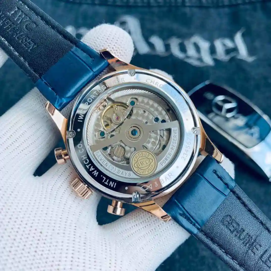 General Watches IWC Wanguo Watch Men's Watch Paired with Original Fully Automatic Mechanical Movement Top Grade 316 Precision Steel Case with Mineral Super Strong Mirror Diameter 42mm KK02600 1 view 3