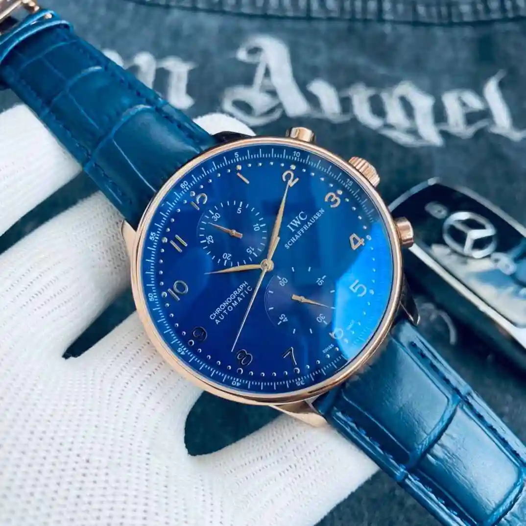 General Watches IWC Wanguo Watch Men's Watch Paired with Original Fully Automatic Mechanical Movement Top Grade 316 Precision Steel Case with Mineral Super Strong Mirror Diameter 42mm KK02600 1 view 4
