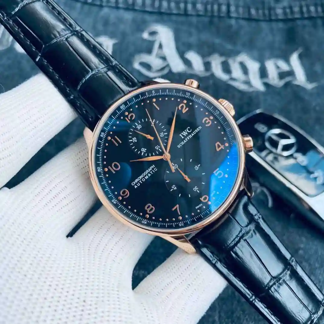 General Watches IWC Wanguo Watch Men's Watch Paired with Original Fully Automatic Mechanical Movement Top Grade 316 Precision Steel Case with Mineral Super Strong Mirror Diameter 42mm KK02600 1 view 5