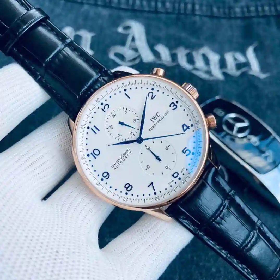 General Watches IWC Wanguo Watch Men's Watch Paired with Original Fully Automatic Mechanical Movement Top Grade 316 Precision Steel Case with Mineral Super Strong Mirror Diameter 42mm KK02600 1 view 6
