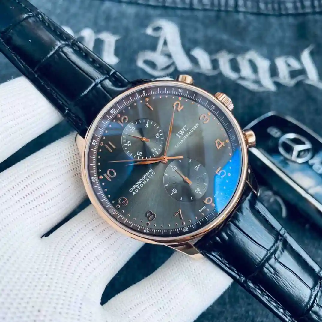 General Watches IWC Wanguo Watch Men's Watch Paired with Original Fully Automatic Mechanical Movement Top Grade 316 Precision Steel Case with Mineral Super Strong Mirror Diameter 42mm KK02600 1 view 7
